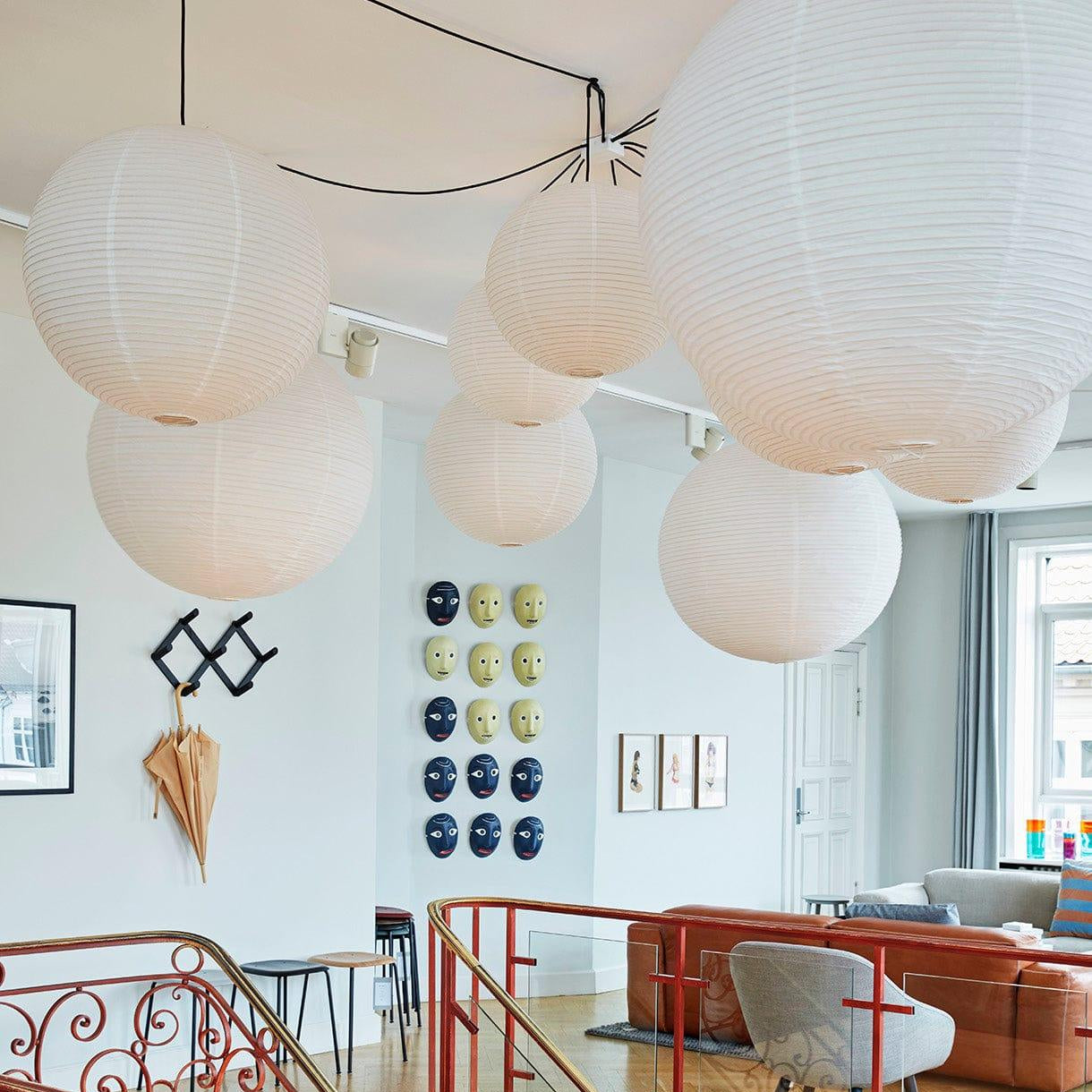 Pendant Light | Oversized Lantern Globe Design