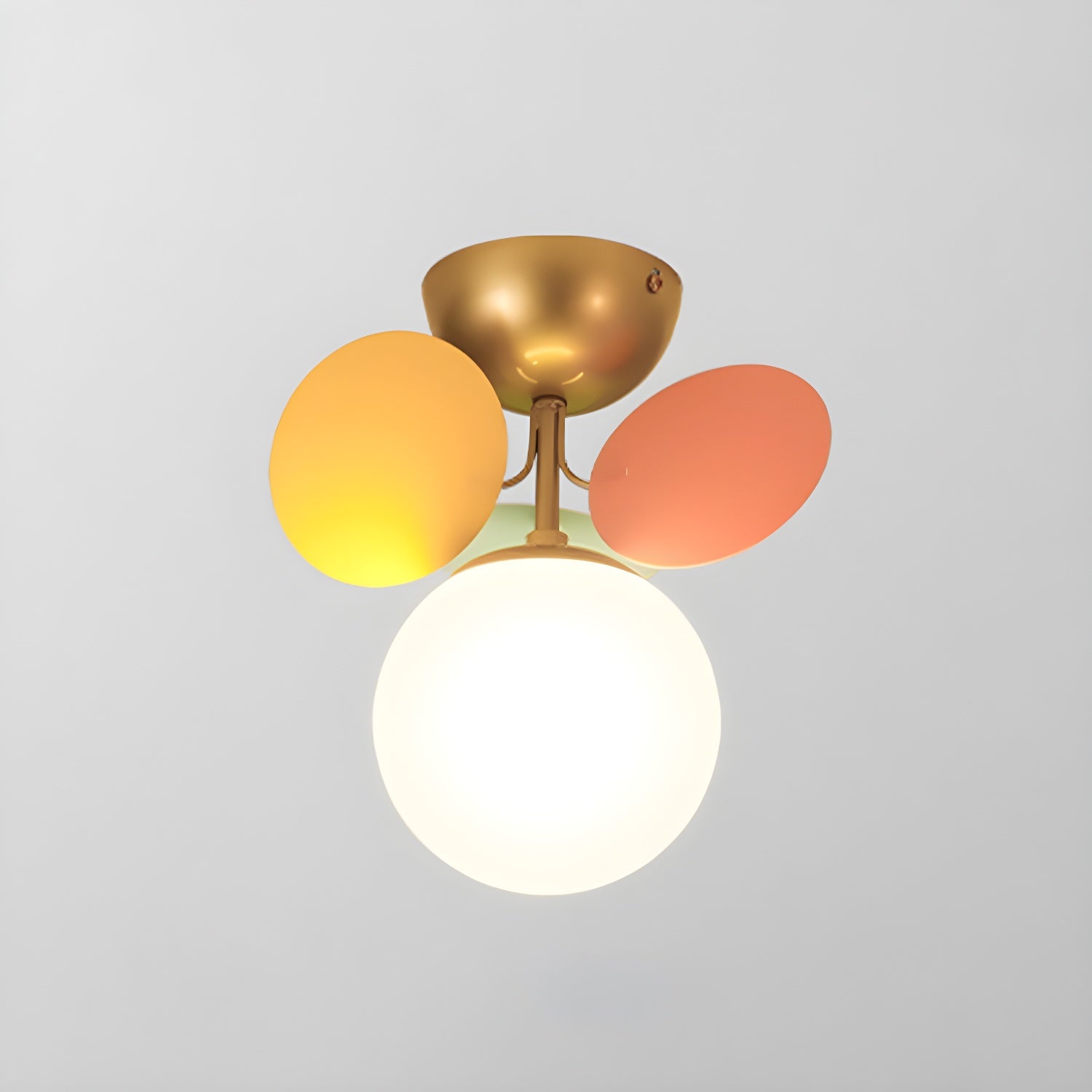 Ceiling Lights | Macaron Multi-Color Round Petal Design