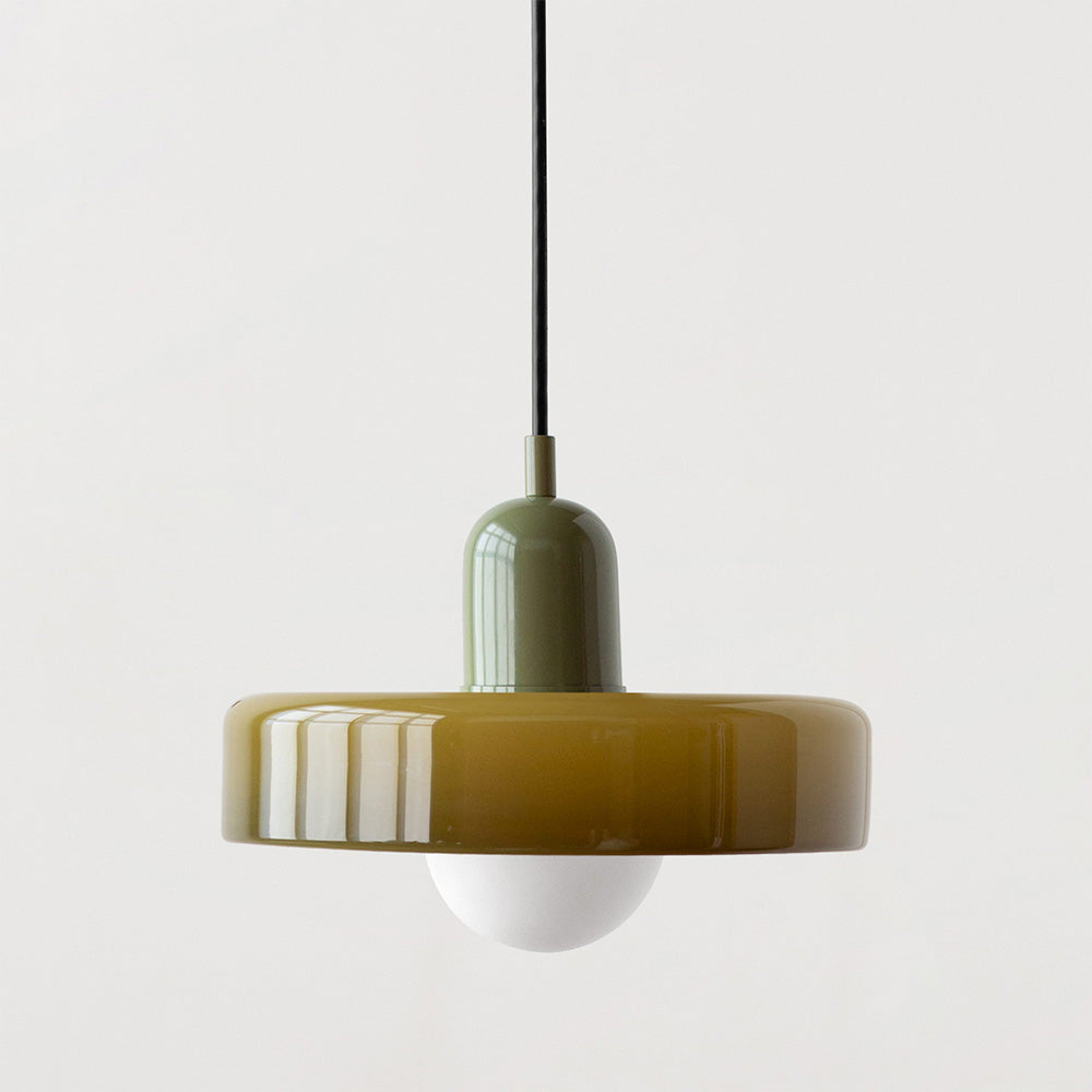 Modern Pendant Light | Triple Glass Ceiling Fixture