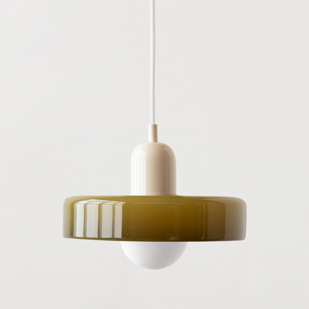 Modern Pendant Light | Triple Glass Ceiling Fixture