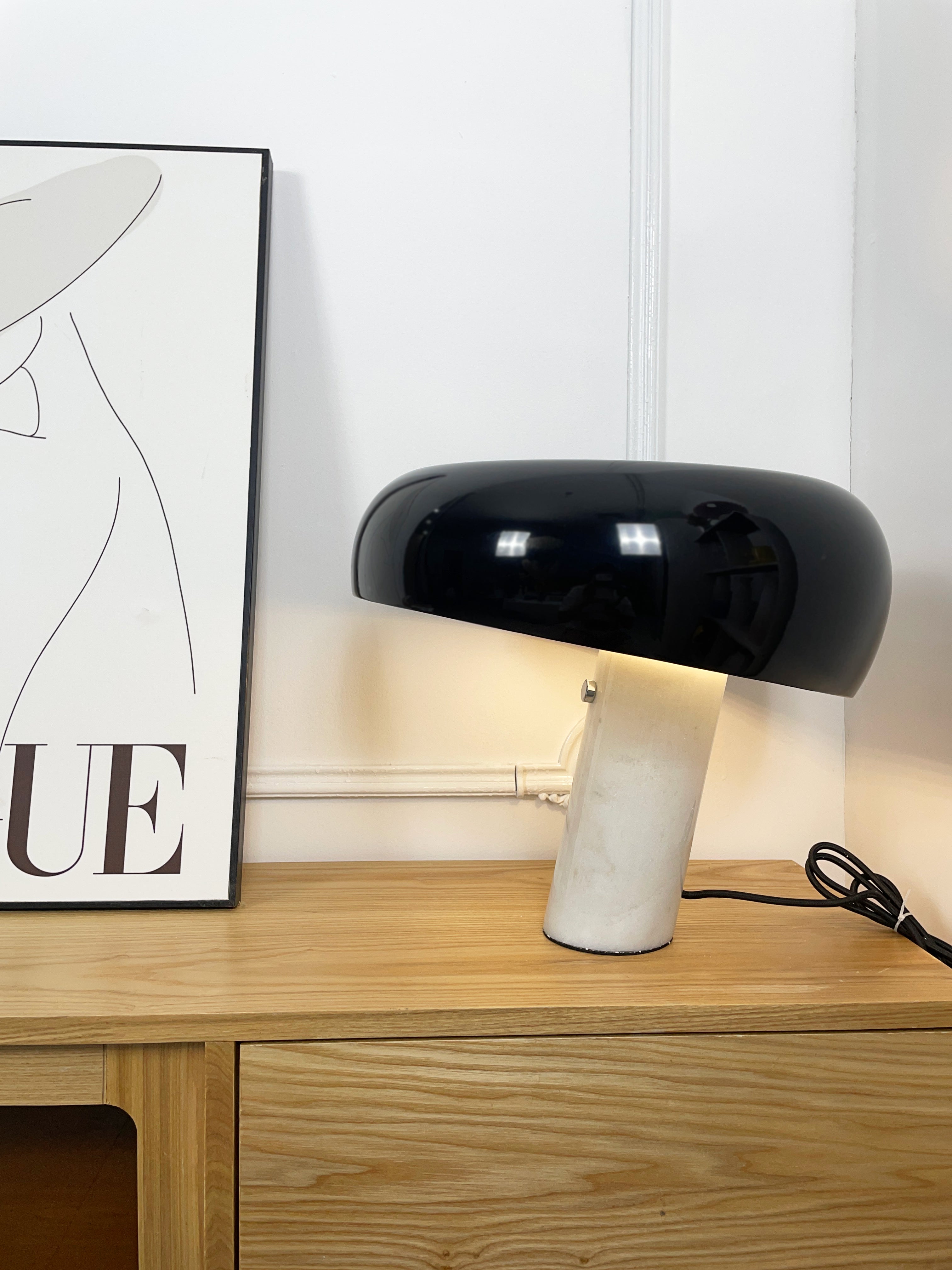 Table Lamp | Marble Base Table Light