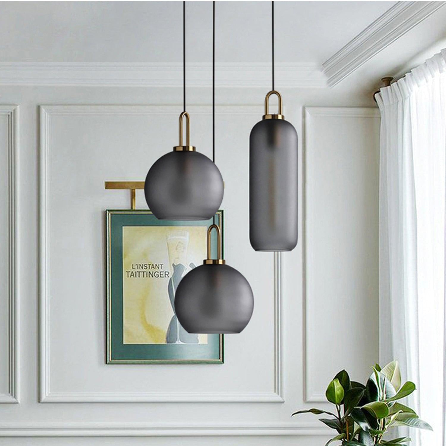 Pendant Light | Modern Globe Pendulum Lamp