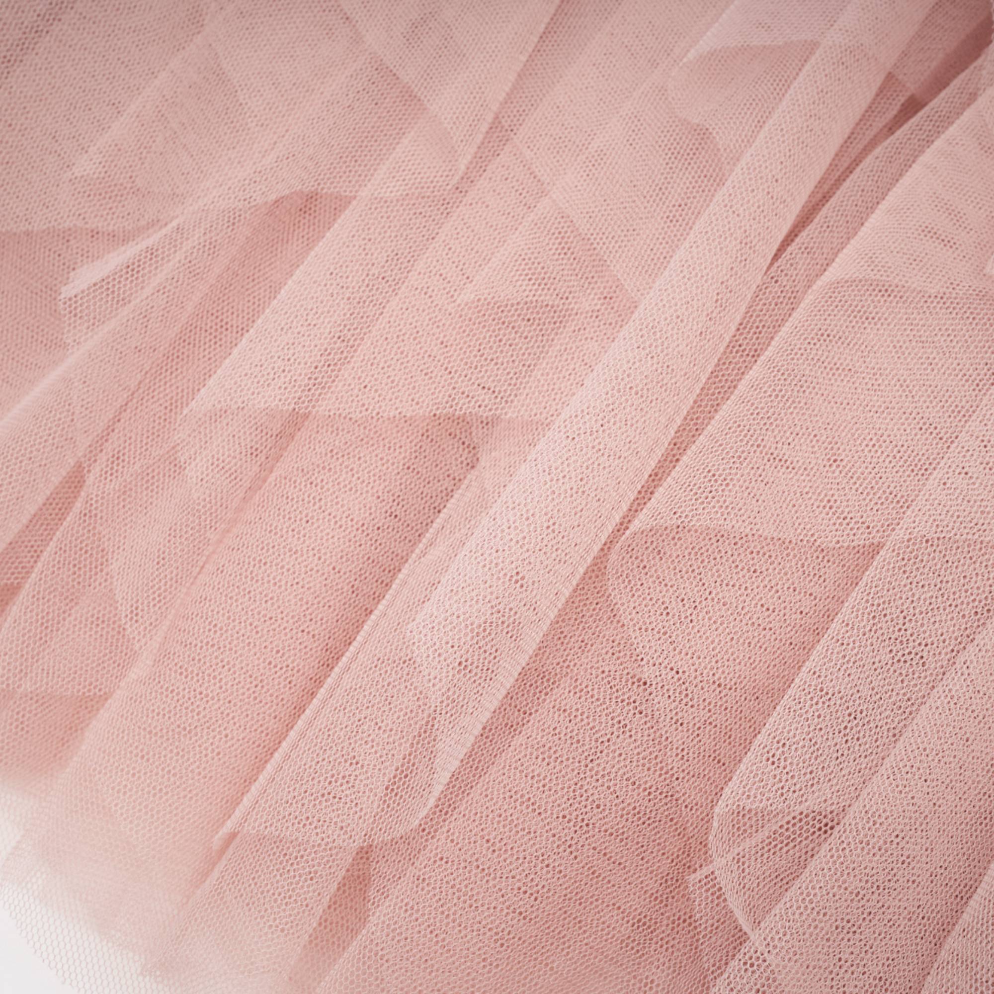 Eilís Pink Bustier Mesh Maxi Dress