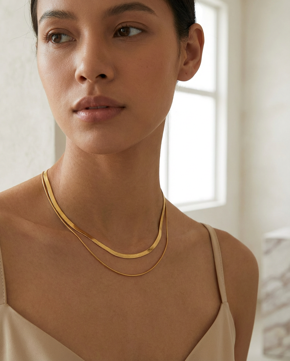 Serpent Necklace Set