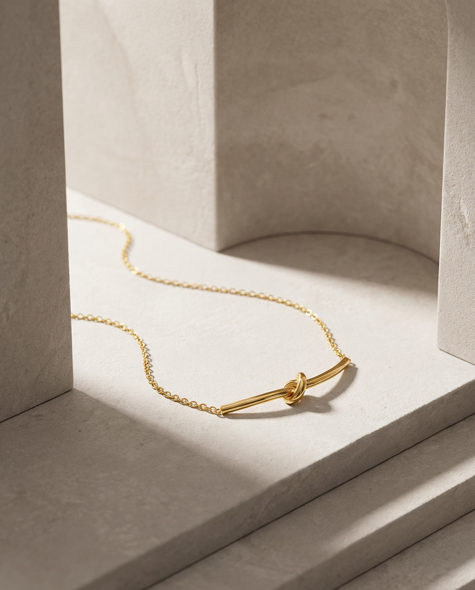 Eterna Knot Necklace