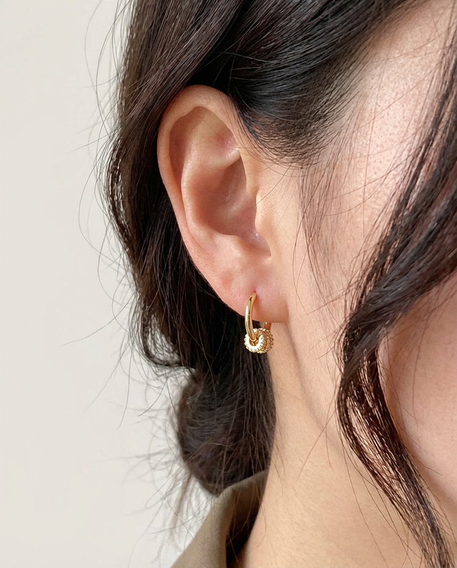 Trinity Charm Earrings