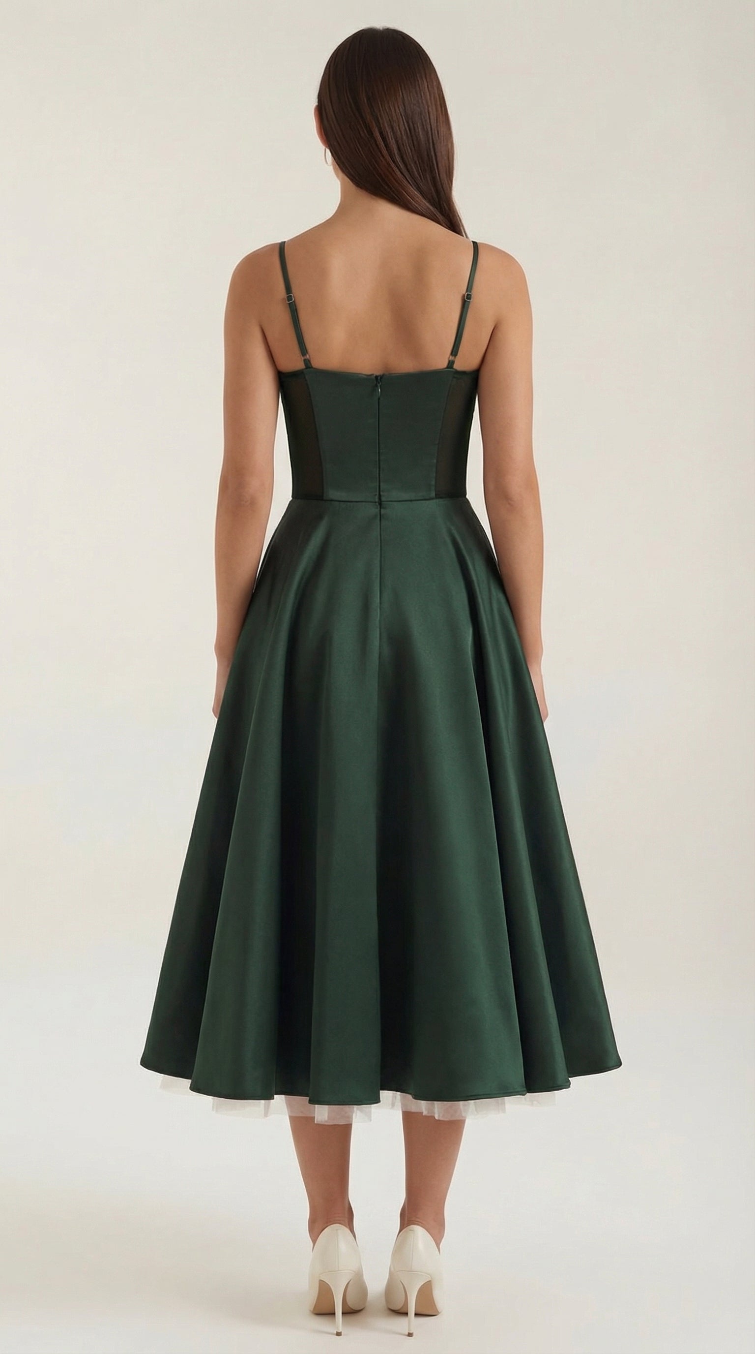 Isolde Tulle Midi Dress