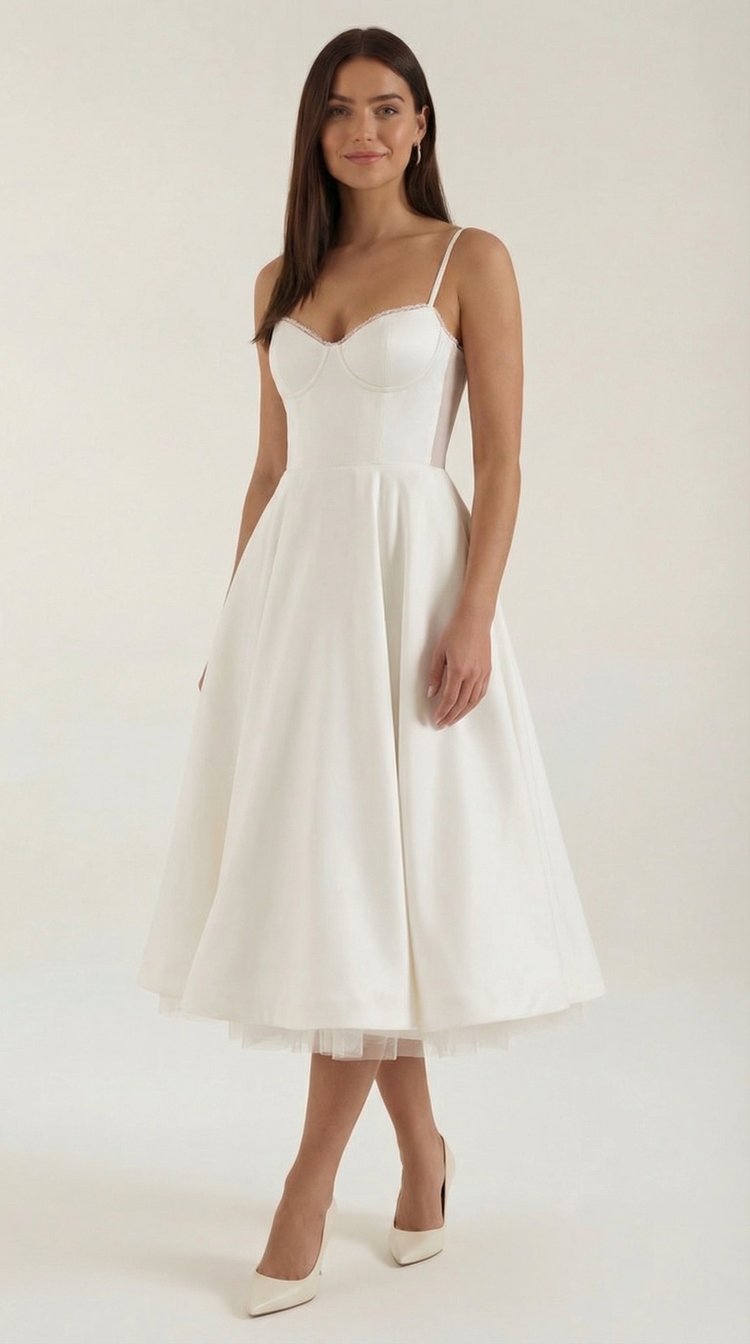 Isolde Tulle Midi Dress