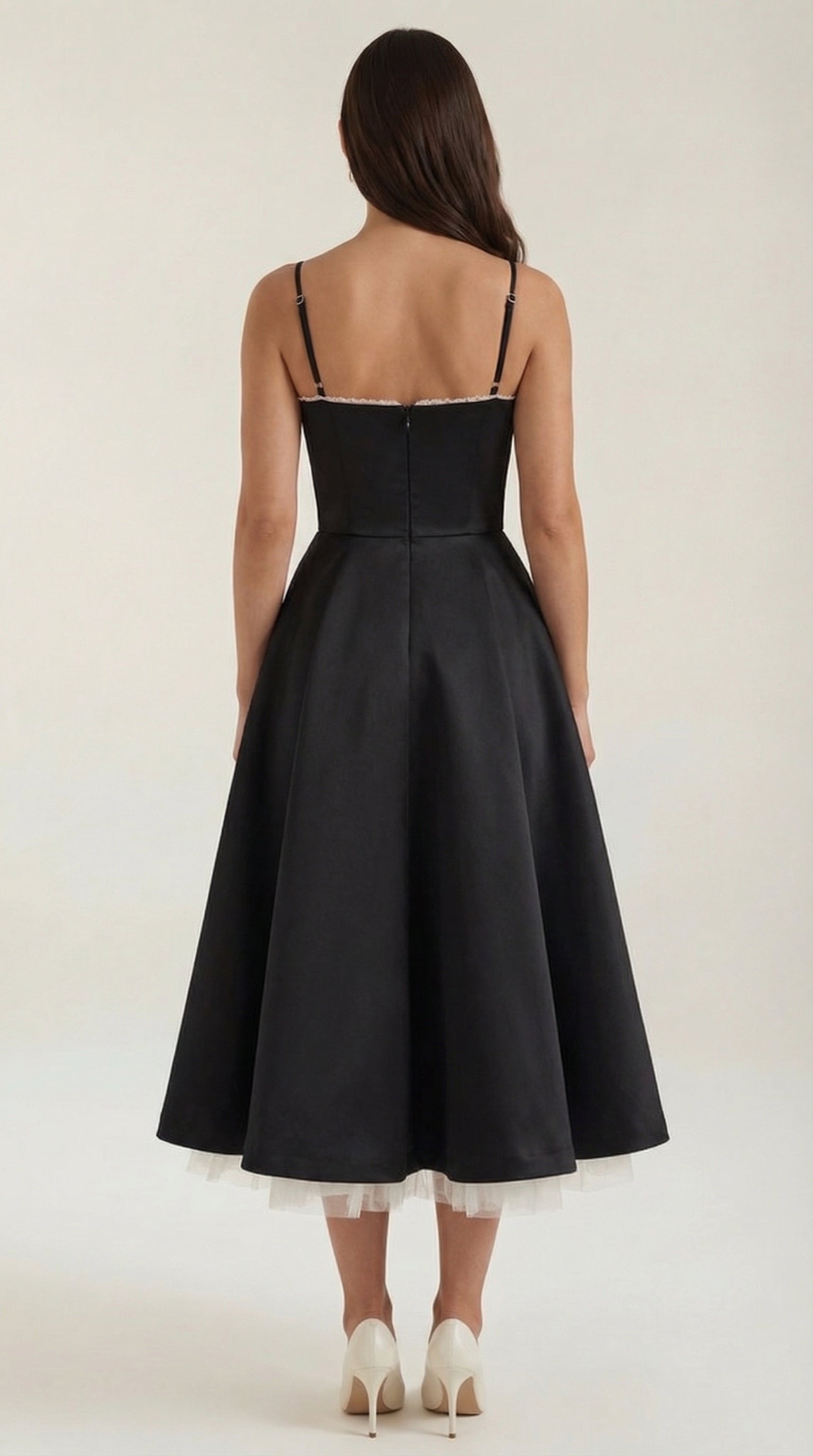 Isolde Tulle Midi Dress