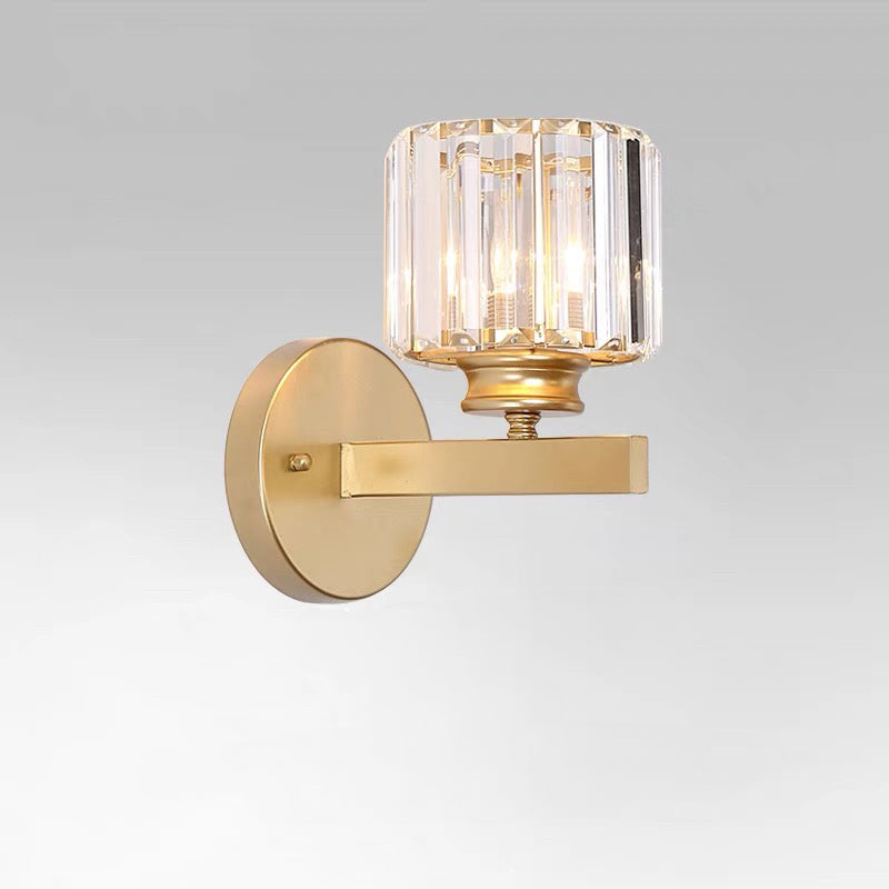 Wall Light | Textured Glass Fixture