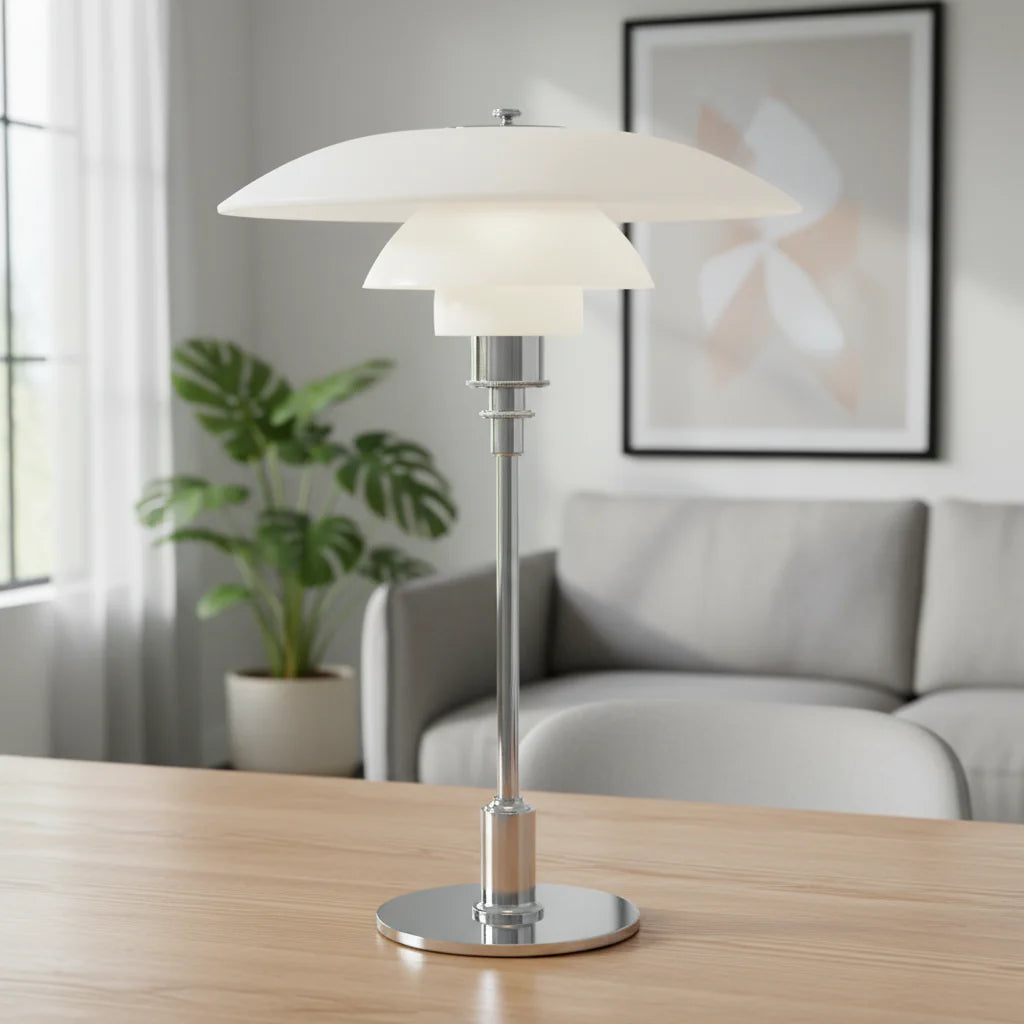 Table Lamp | Layered Shade Lighting