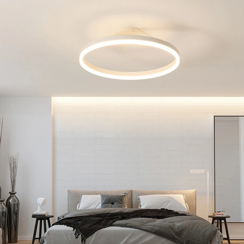 Ceiling Light | LED Ring Offset Circular Design