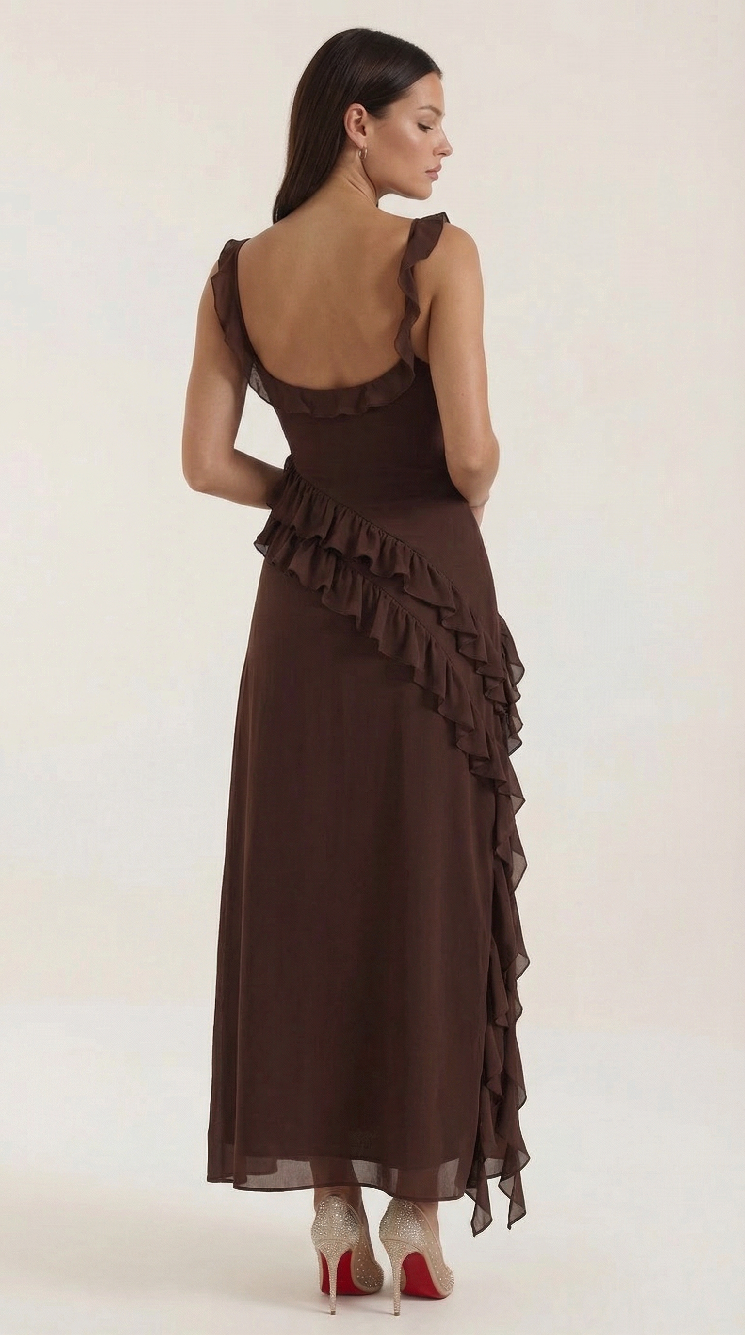 Susan Maxi Dress with Ruffles