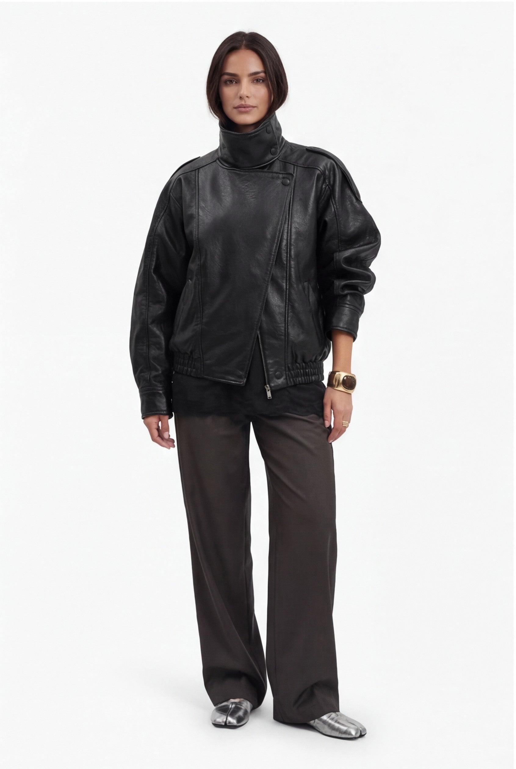 Vegan Leather Jacket