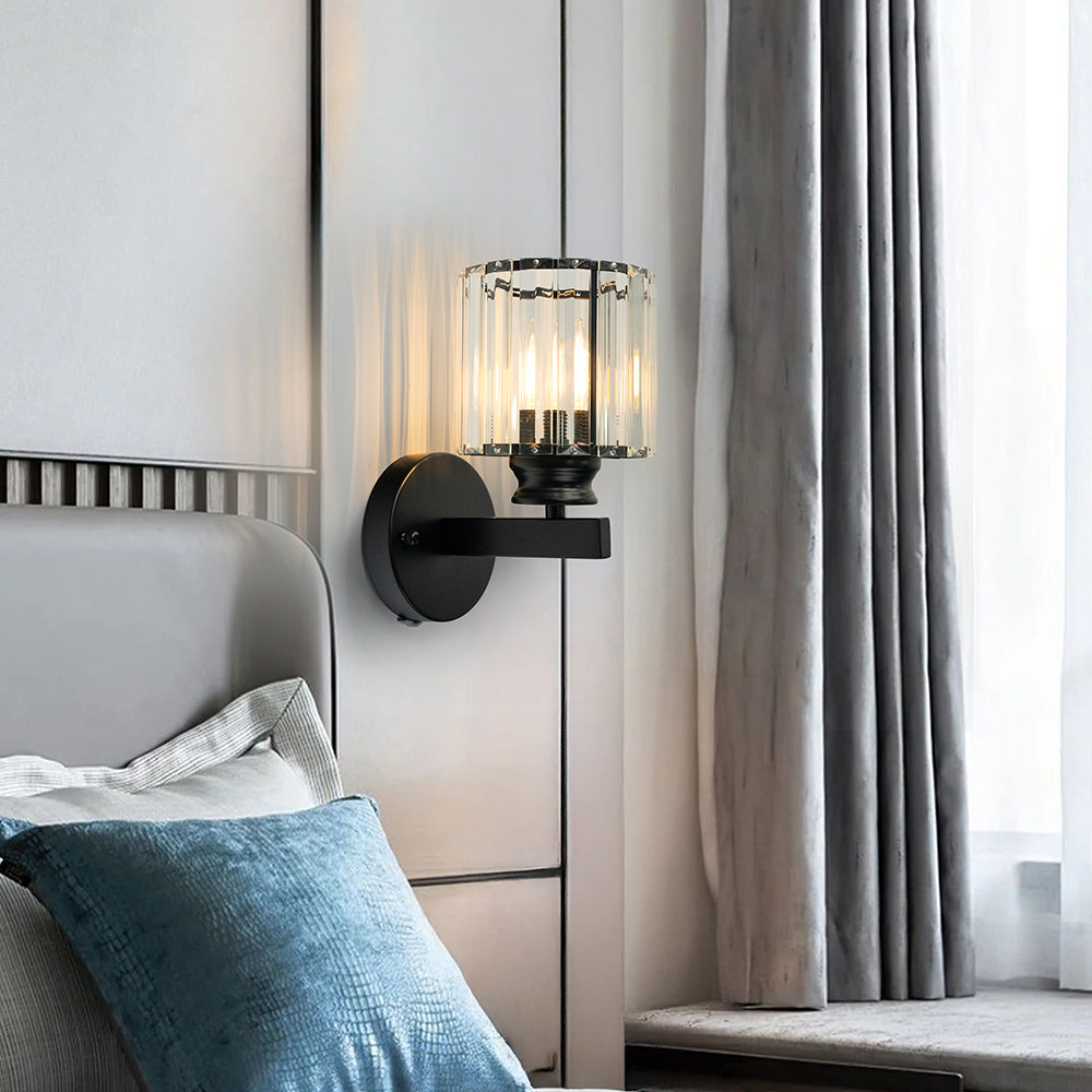 Wall Light | Textured Glass Fixture