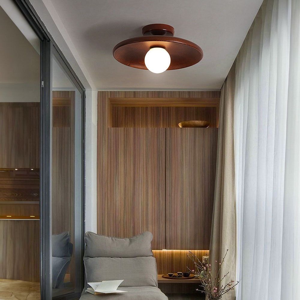 Ceiling Light | Round Dome Fixture