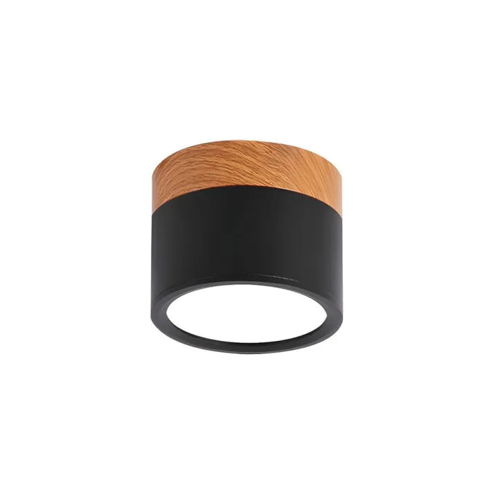 Hallway LED Ceiling Lights | Flush Mount Cylindrical Fixture
