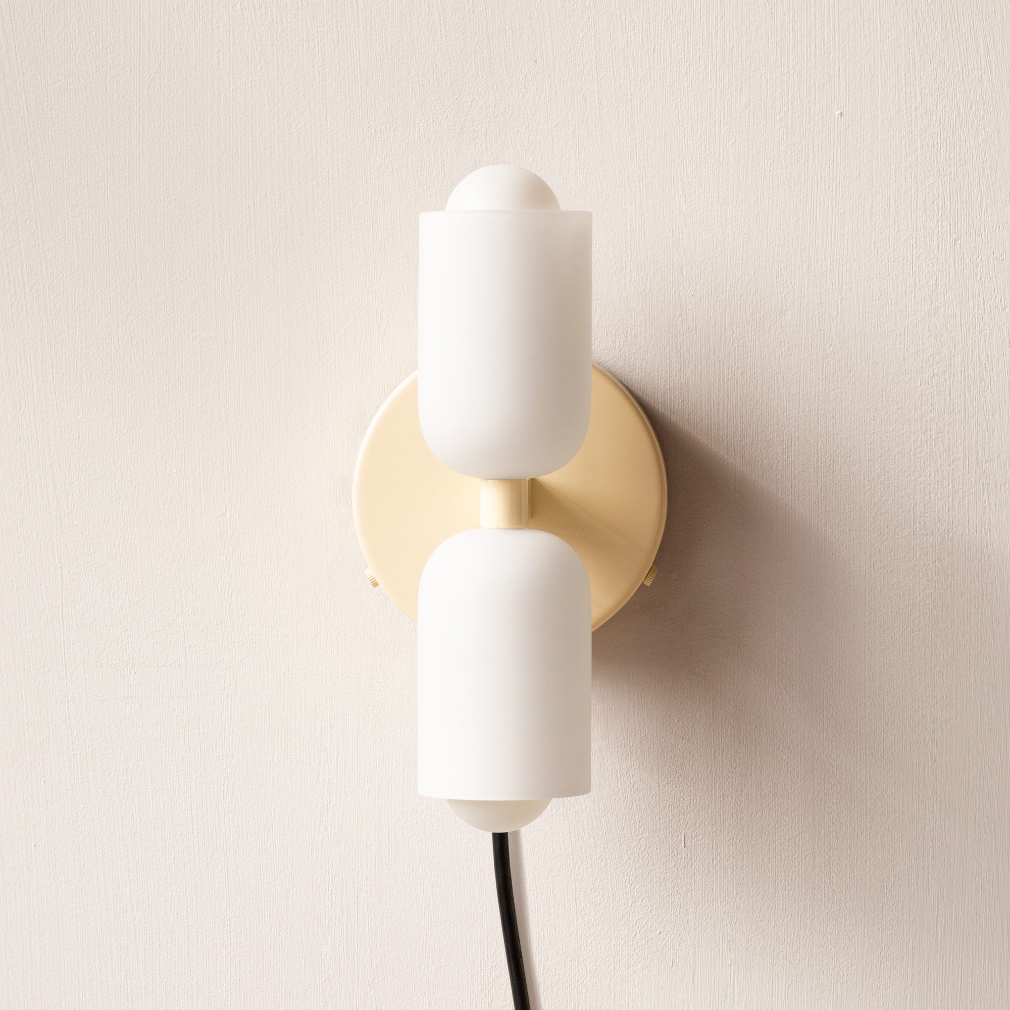 Wall Light | Dual Cylinder Sconce