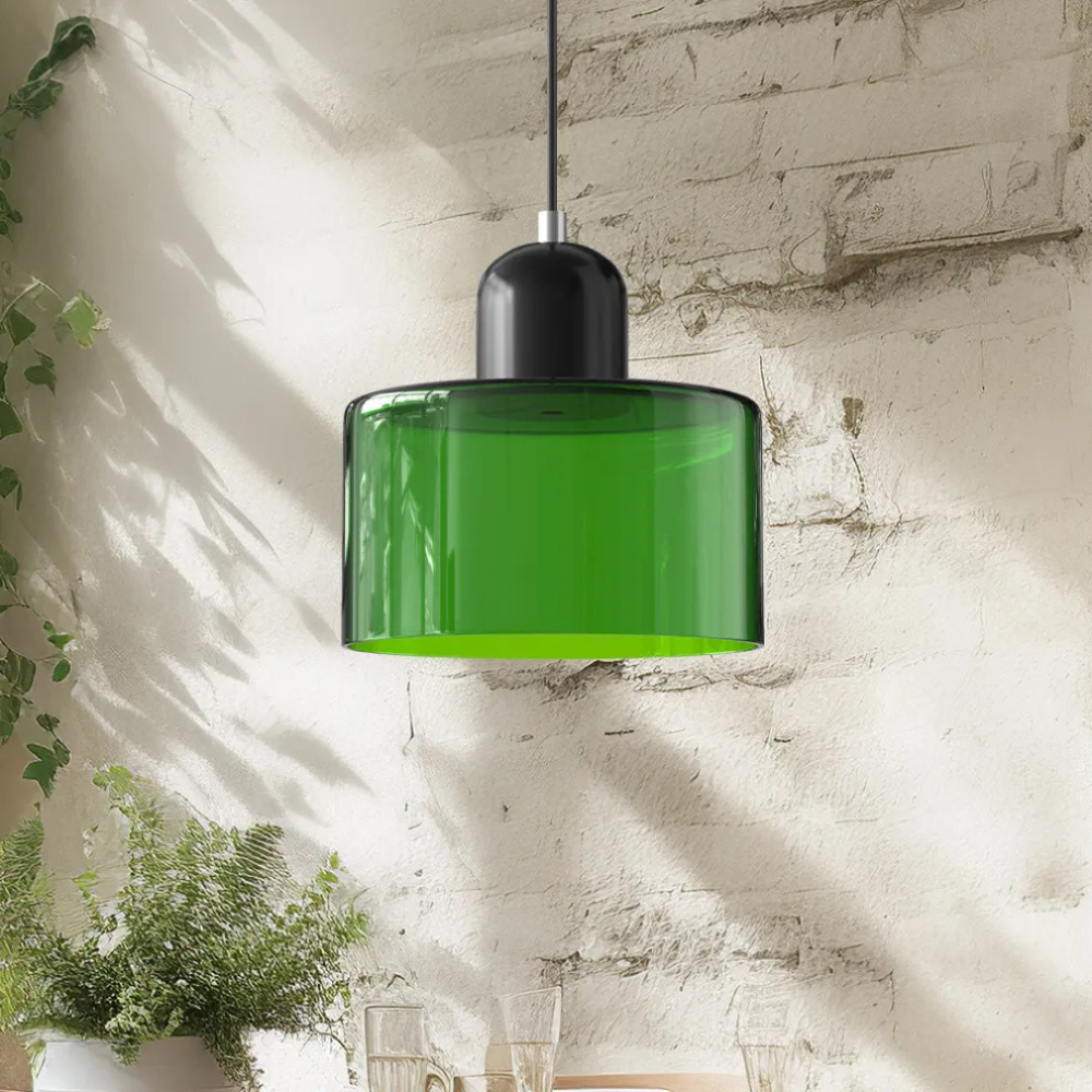 Modern Long Pendant Lamp | Small Chandelier for Bar or Restaurant