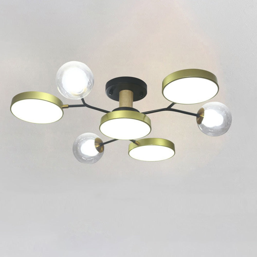 Ceiling Light | Branch Multi-Disc LED Fixture