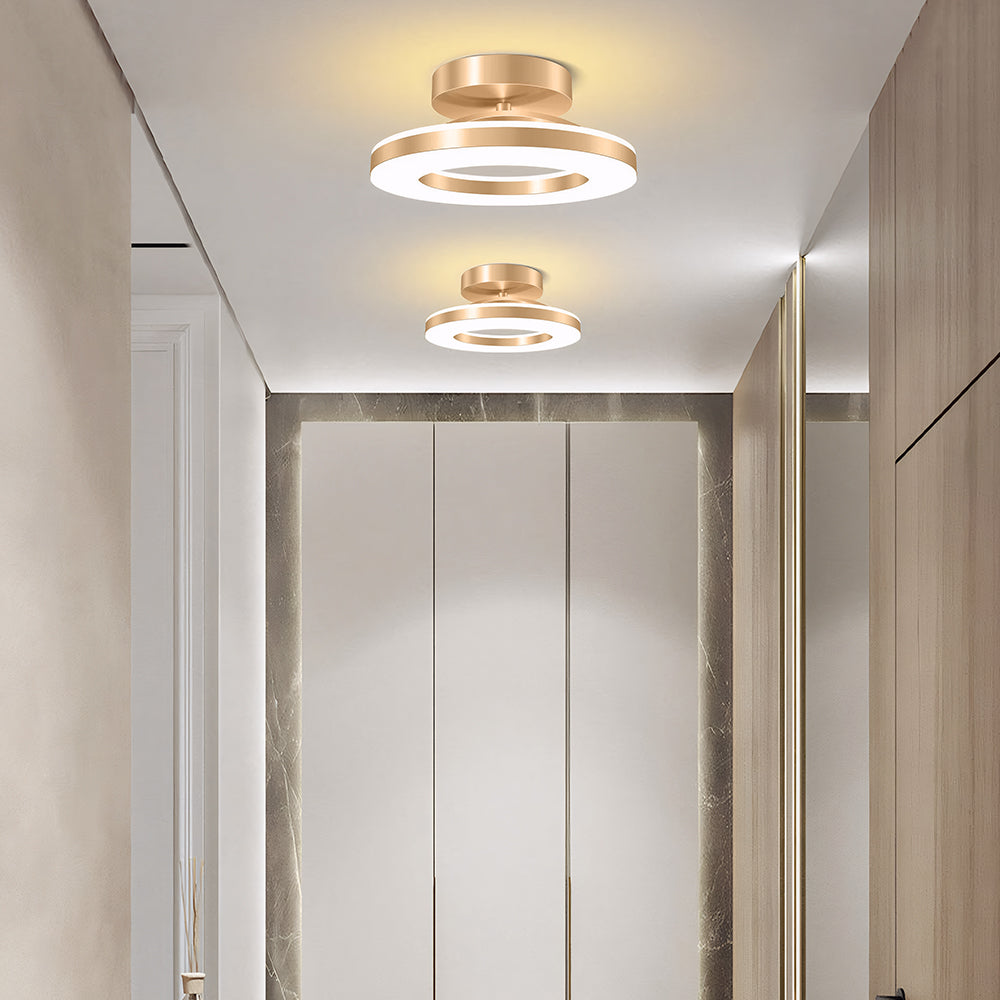 Ceiling Lights | Minimalist Ring LED Fixture