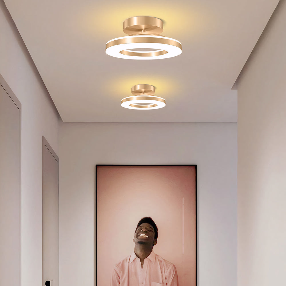 Ceiling Lights | Minimalist Ring LED Fixture