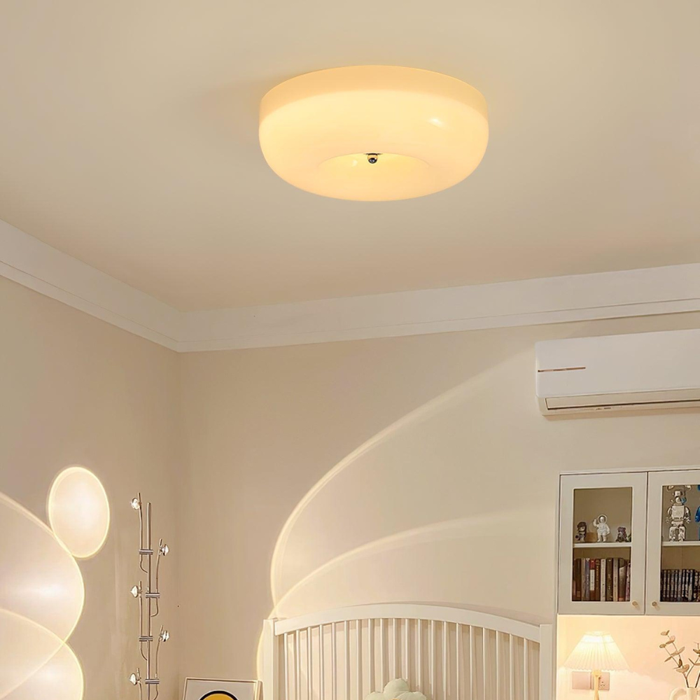 Ceiling Light | Round Flush Fixture