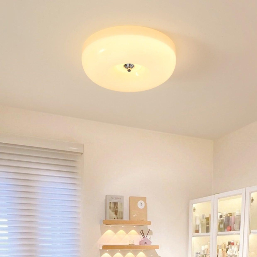Ceiling Light | Round Flush Fixture
