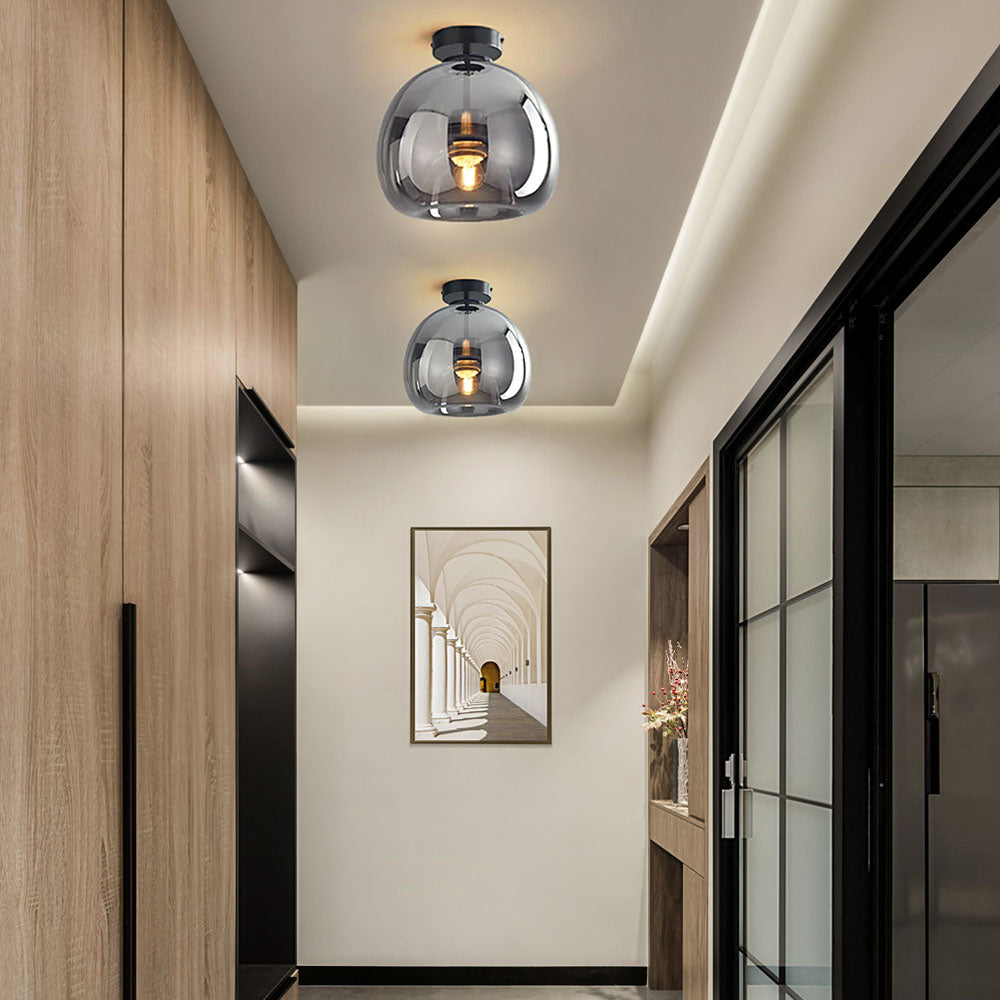 Ceiling Light | Modern Glass Globe