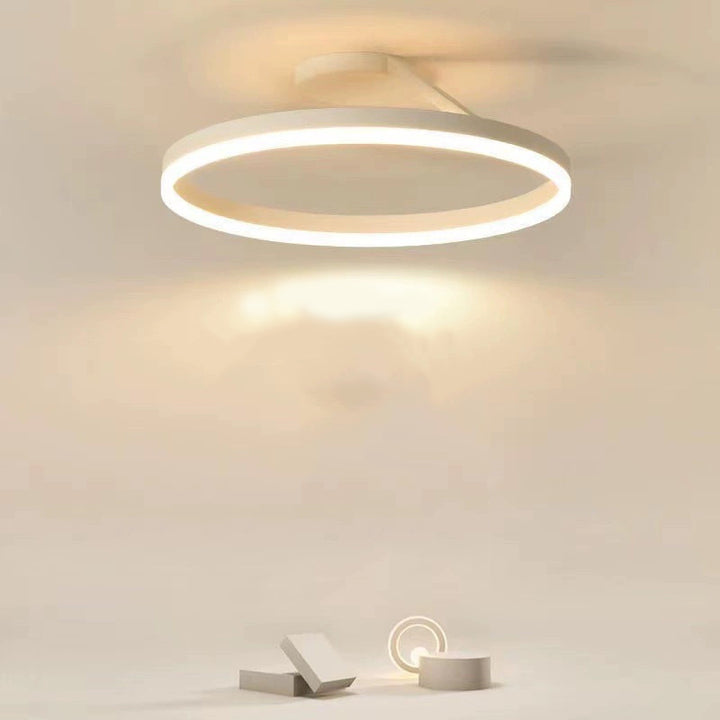 Ceiling Light | LED Ring Offset Circular Design