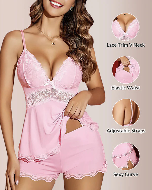 LaceCharm Nightwear Set
