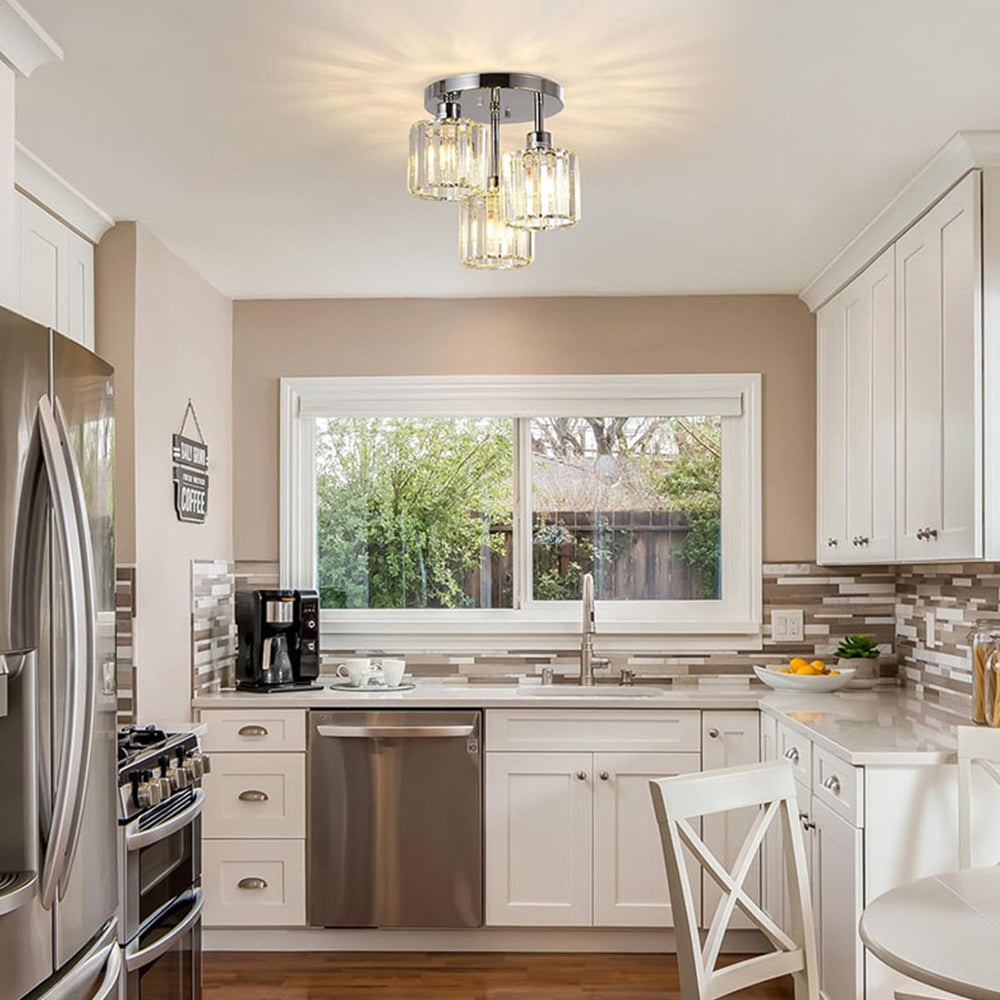 Ceiling Light | Semi-Flush Cylinder