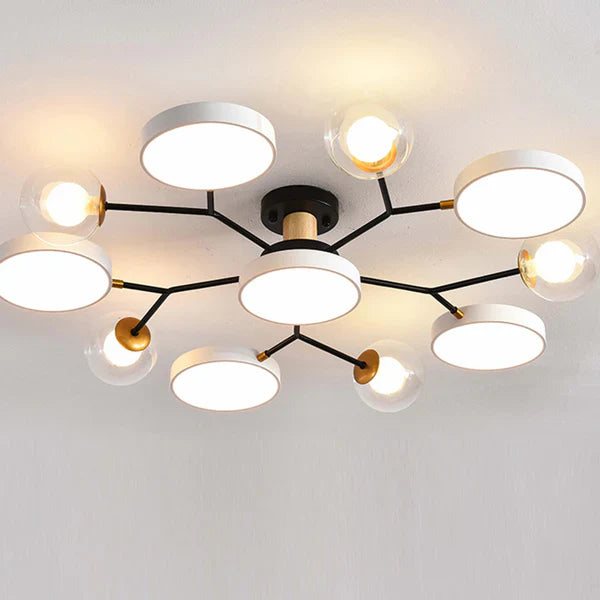 Ceiling Light | Branch Multi-Disc LED Fixture