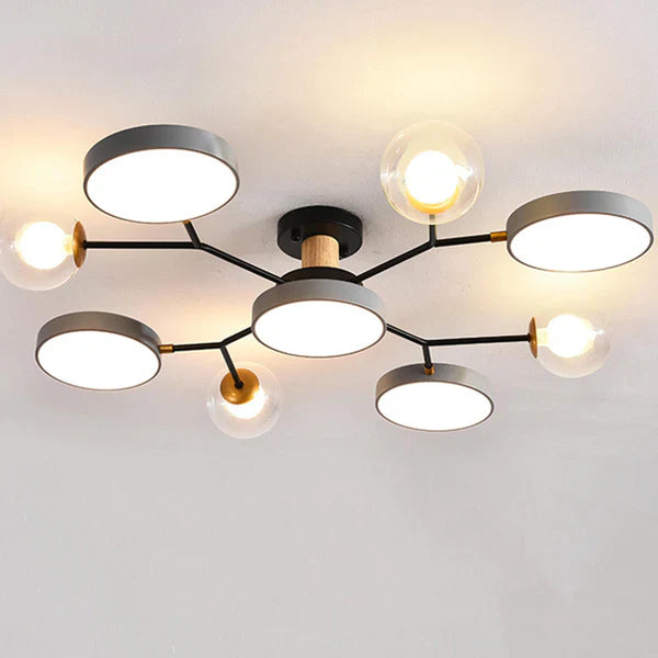 Ceiling Light | Branch Multi-Disc LED Fixture