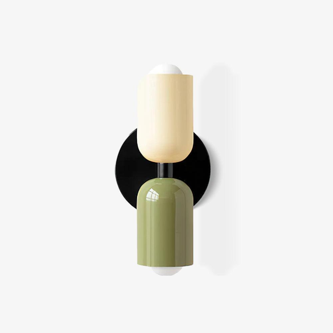 Wall Light Modern | Dual Cylinder Fixture