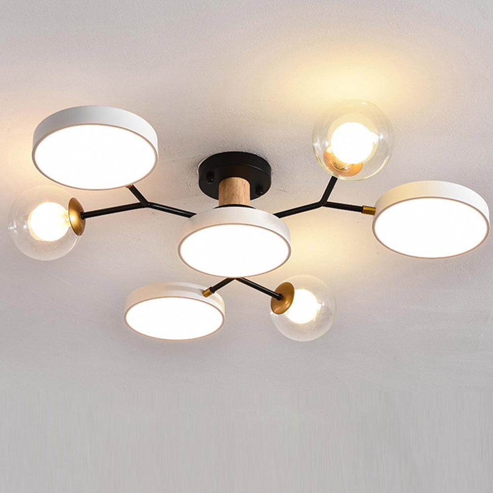 Ceiling Light | Branch Multi-Disc LED Fixture