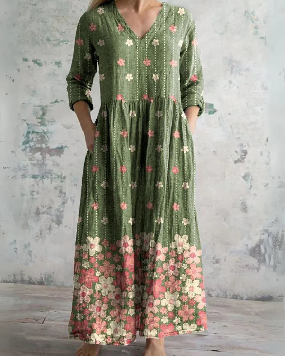 Clara™ | Comfort Floral Maxi Dress