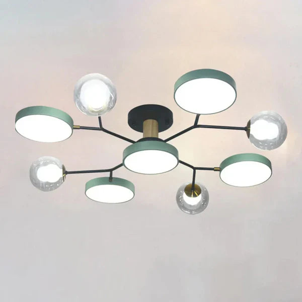 Ceiling Light | Branch Multi-Disc LED Fixture
