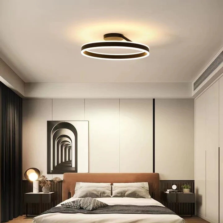 Ceiling Light | LED Ring Offset Circular Design