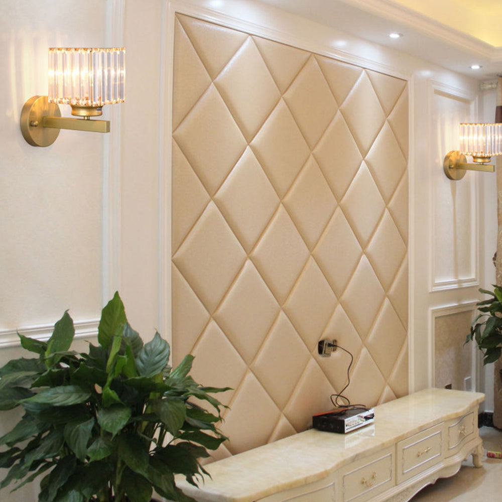 Wall Light | Textured Glass Fixture