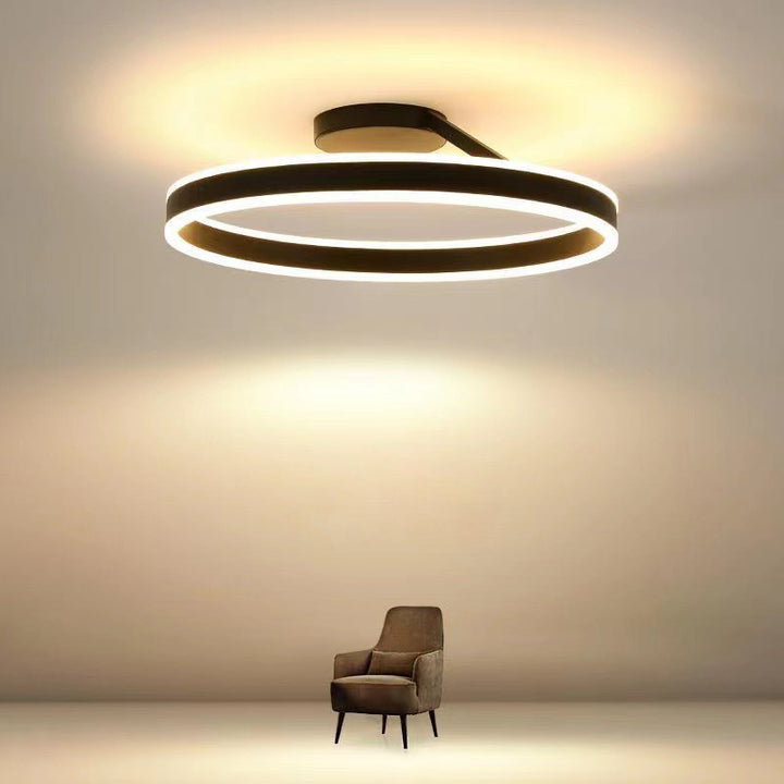 Ceiling Light | LED Ring Offset Circular Design