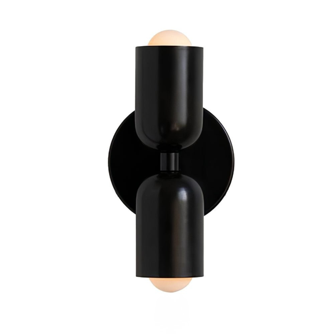 Wall Light Modern | Dual Cylinder Fixture