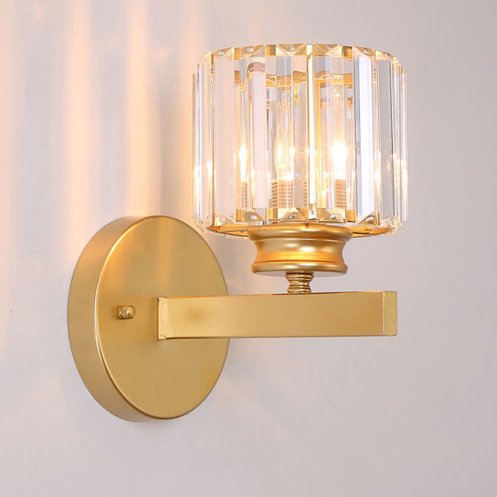 Wall Light | Textured Glass Fixture