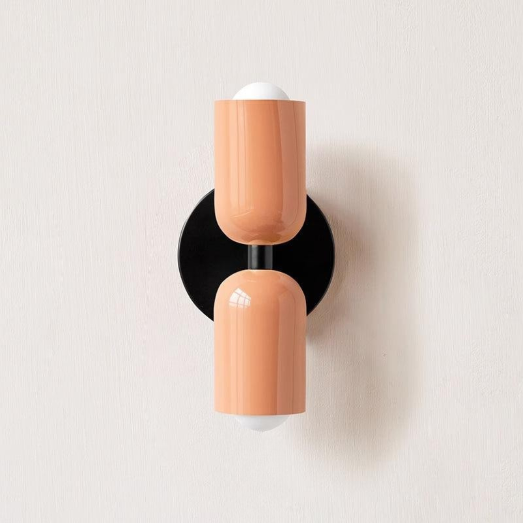 Wall Light Modern | Dual Cylinder Fixture