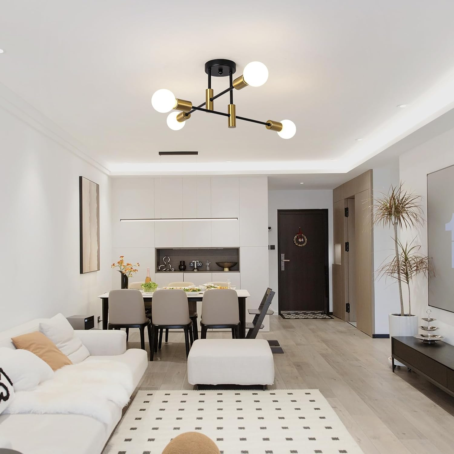 Ceiling Light | Multi Arm Globe