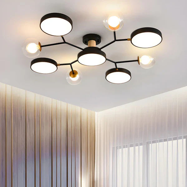 Ceiling Light | Branch Multi-Disc LED Fixture