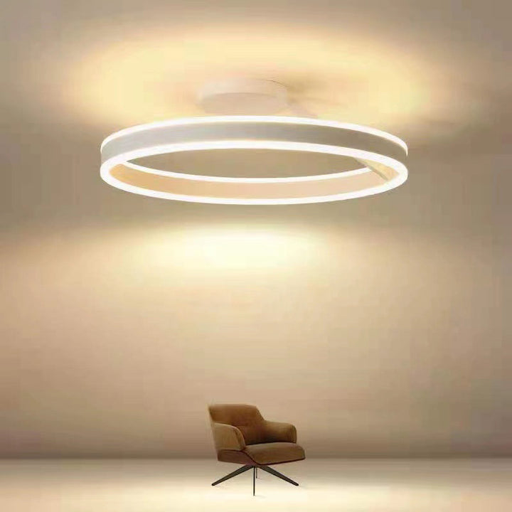 Ceiling Light | LED Ring Offset Circular Design