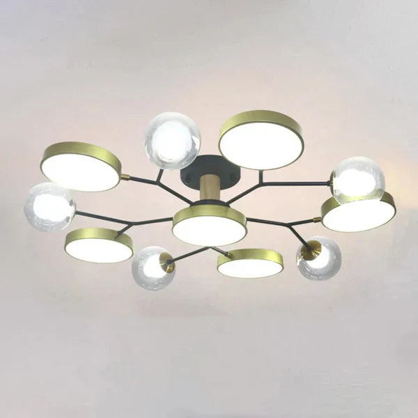 Ceiling Light | Branch Multi-Disc LED Fixture