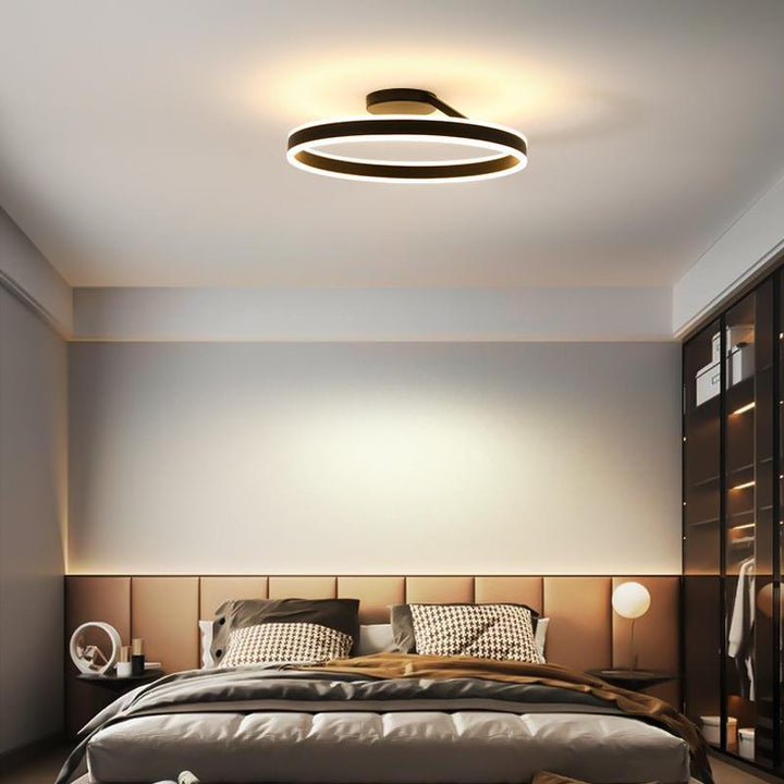 Ceiling Light | LED Ring Offset Circular Design