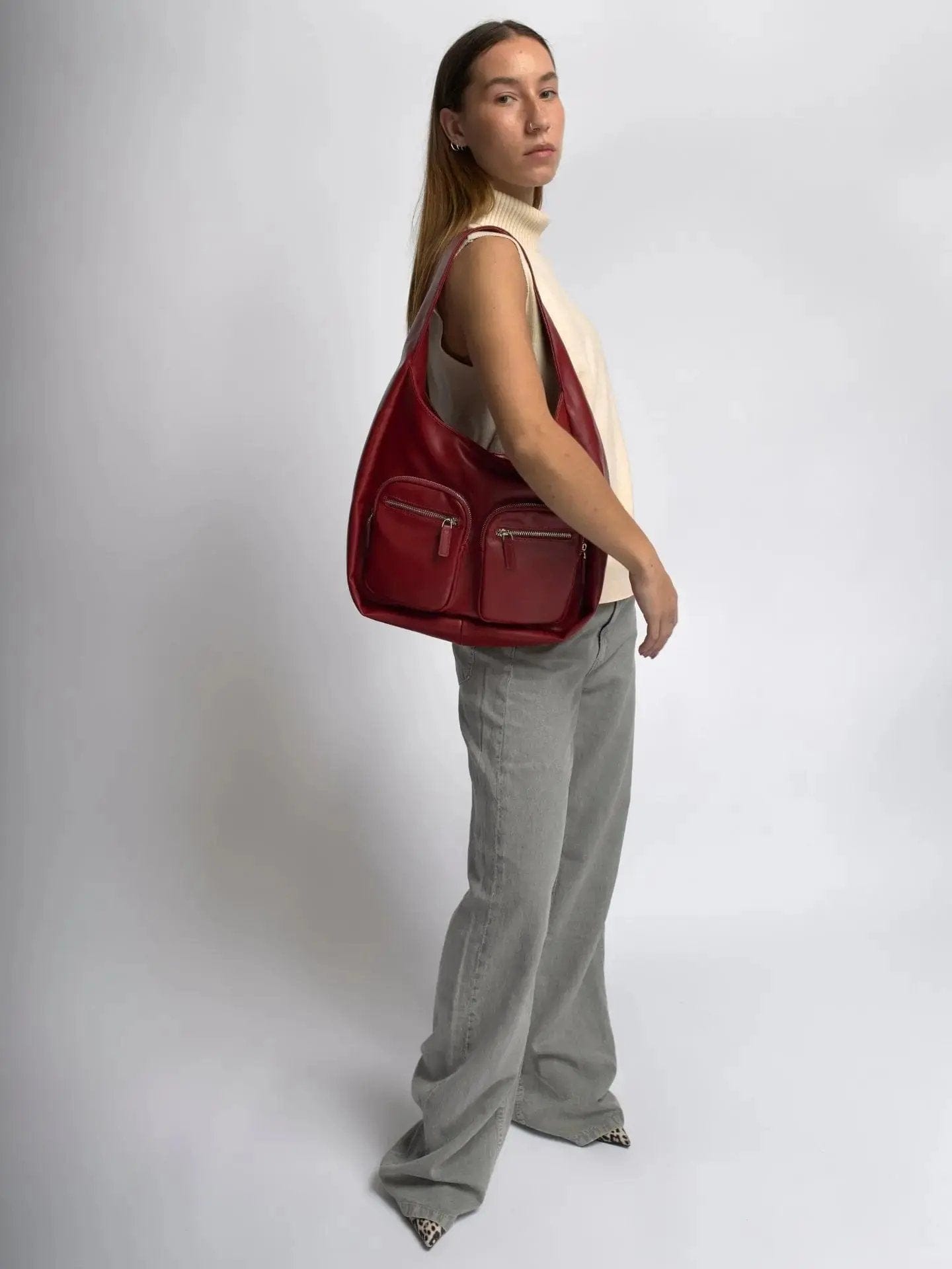 Claire Pocket Shoulder Bag